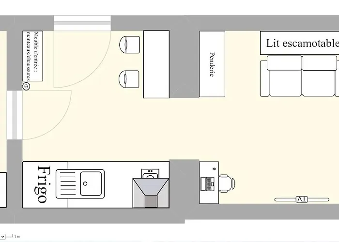 Apartment Au Calme En Ville, Sans Vis A Vis Et Climatise
